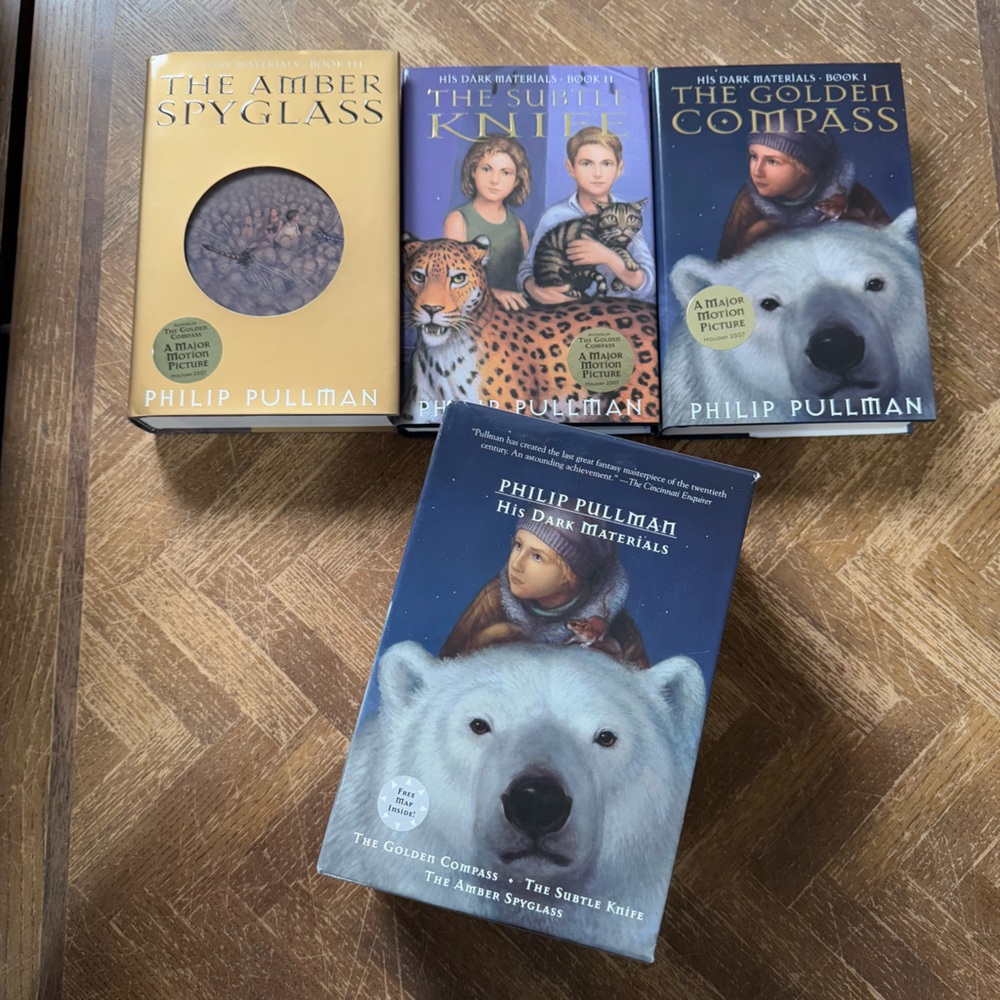 Golden Compass Books by Philip Pullman